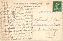 CPA Paris Le Palais et le Jardin du Luxembourg Lion