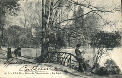 CPA Paris Bois de Vincennes Le Lac 