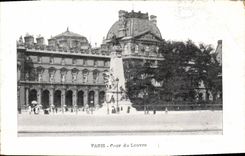 CPA Paris Cour du Louvre 