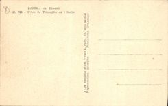 CPA Paris L'Arc de Triomphe de l'Etoile 