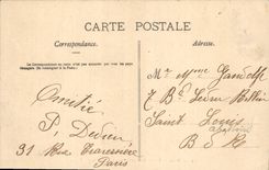 CPA Paris Jardin du Luxembourg Palais du Senat 