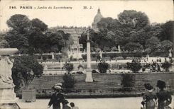 CPA Paris Jardin du Luxembourg 