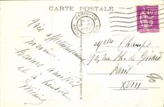 CPA Paris L'Hotel de Ville et la Rue de Rivoli 