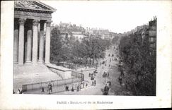 CPA Paris Boulevard de la Madeleine 