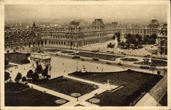 CPA Paris Perspective sur la Place du Carrousel 