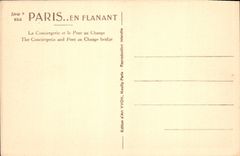 CPA Paris La Conciergerie et le Pont au Change 