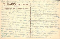 CPA Paris Chalands sur la Seine 