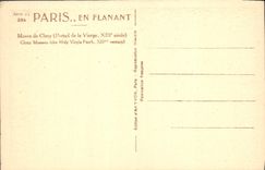 CPA Paris Musee de Cluny 