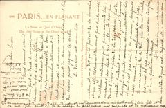 CPA Paris La Seine au Quai d'Orsay 