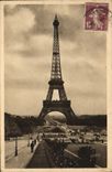 CPA Paris La Tour Eiffel 