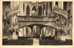 CPA Paris Interieur de St Etienne du Mont 