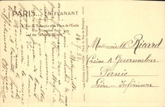 CPA Paris L'Arc de Triomphe et la Place de l'Etoile 