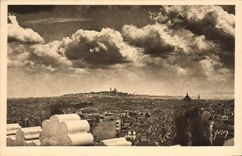 CPA Paris Perspective sur la Butte Montmartre 