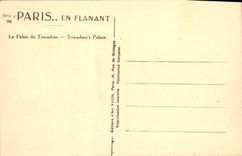 CPA Paris Le Palais du Trocadero 