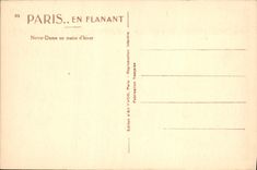 CPA Paris Notre Dame un matin d'hiver 