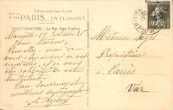 CPA Paris Montmartre La Rue Saint Rustique