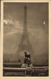 CPA Paris La Tour Eiffel 