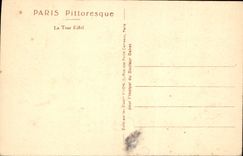CPA Paris La Tour Eiffel 