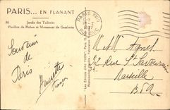 CPA Paris Jardin des Tuileries 