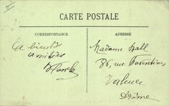 CPA Lyon Le Pont du Palais de Justice Pont Tilsitt et Coteau de Fourviere 