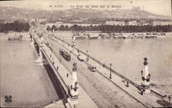 CPA Lyon Le Pont du Midi sur le Rhone 