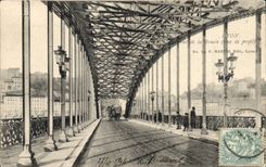 CPA Lyon Pont de la Boucle vue de profil 