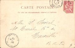 CPA Lyon Le Pont de la Guillotiere et l'Hotel Dieu 