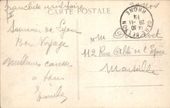 CPA Lyon Pont de la Boucle et coteau St Clair 