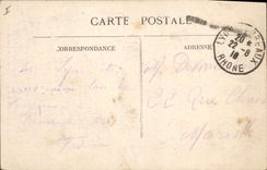 CPA Lyon Pont du Palais de Justice et Coteau de Fourviere 