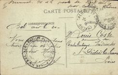 CPA Lyon Pont Wilson Inaugure le 14 Juillet 1918 