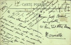 CPA Lyon Quai Claude Bernard et Pont de la Guillotiere Avion Aviation