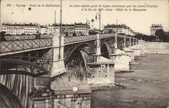 CPA Lyon Pont de la Guillotiere 