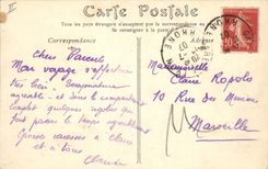 CPA Lyon Vue sur a Saone 