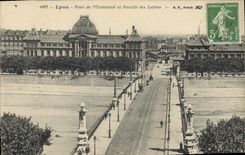 CPA Lyon Pont de l'Universite et Faculte des Lettres 