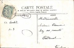 CPA Lyon Pont d'Ainay et le Coteau de Fourvieres 