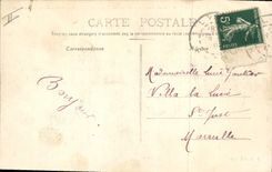 CPA Lyon Pont Tilsitt Ancien Archeveche et coteau de Fourviere 