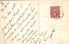 CPA Lyon Pont La Feuillee et Coteau de Fourviere 