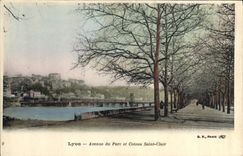 CPA Lyon Avenue du Parc et Coteau Saint Clair 