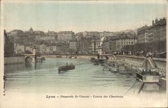 CPA Lyon Passerelle St Vincent Coteau des Chartreux 