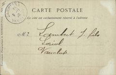 CPA Lyon Vue sur le Rhone le Quai Saint Clair 