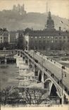 CPA Lyon Pont de la Guillotiere et Fourviere 