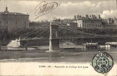 CPA Lyon Passerelle du College le Lycee 