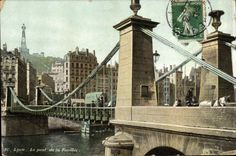 CPA Lyon Le Pont de la Feuillee 