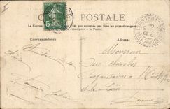 CPA Lyon Pont La Feuillee ou Pont des Lions 