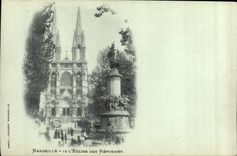 CPA Marseille L'Eglise des Reformes 