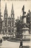 CPA Marseille Eglise des Reformes et Monument des Mobiles 