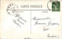 CPA Marseille L'Eglise des Reformes 