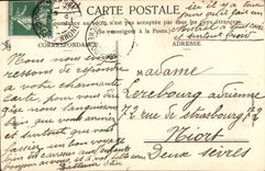 CPA Marseille L'Arc de Triomphe Porte d'Aix 