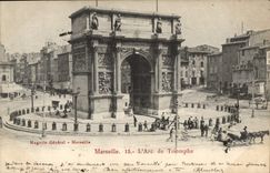 CPA Marseille L'Arc de Triomphe 