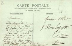 CPA Marseille La Place d'Aix et l'Arc de Triomphe 